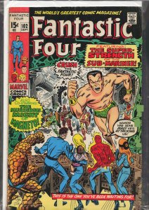 Fantastic Four #102 (1970) Fantastic Four