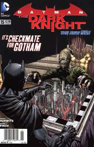 BATMAN: THE DARK KNIGHT  (2011 Series)  (DC NEW52) #15 NEWSSTAND Very Fine