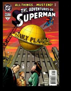 10 Adventures of Superman DC Comics # 554 555 556 557 558 559 560 561 562 0 JF16