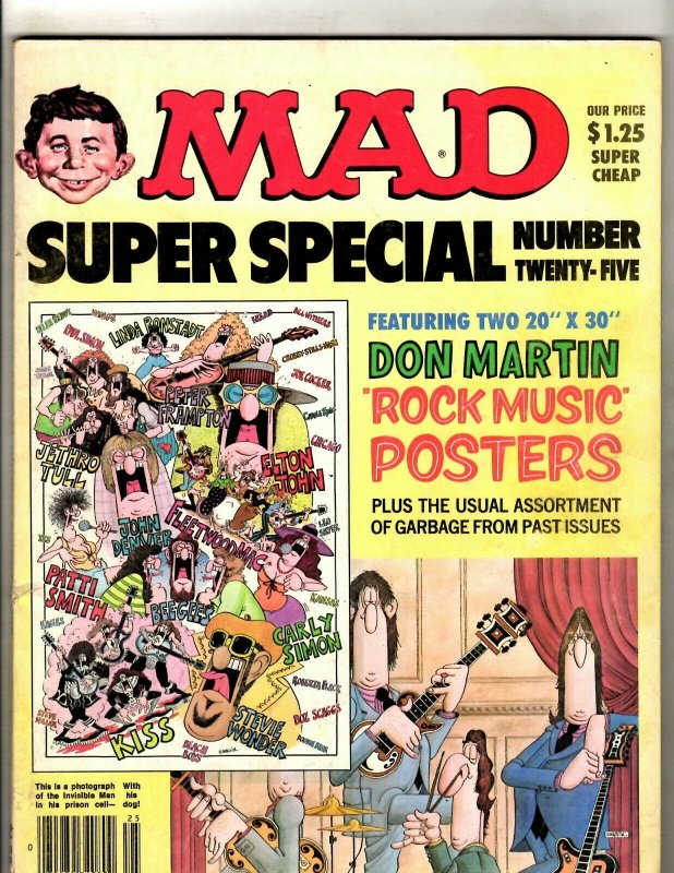 Lot Of 6 Mad Magazines Super Special # 26 25 Spring 1980 Spring 1981 12 18 HJ7