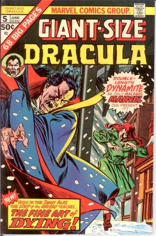 TOMB OF DRACULA GS  5 VF  June 1975 COMICS BOOK