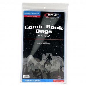 Current/Modern Comic Bags - Thick Pack of 100 Bags