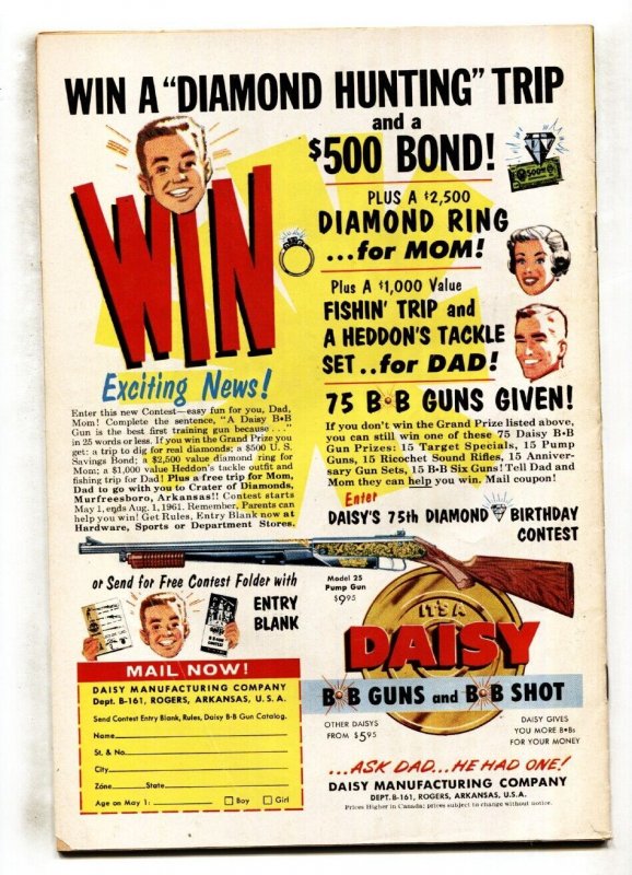 BLACKHAWK #163-- 1961--DC COMICS--GIANTS OF ANCIENT WORLD--VF-