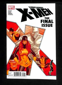 Uncanny X-Men #544 Final Issue!