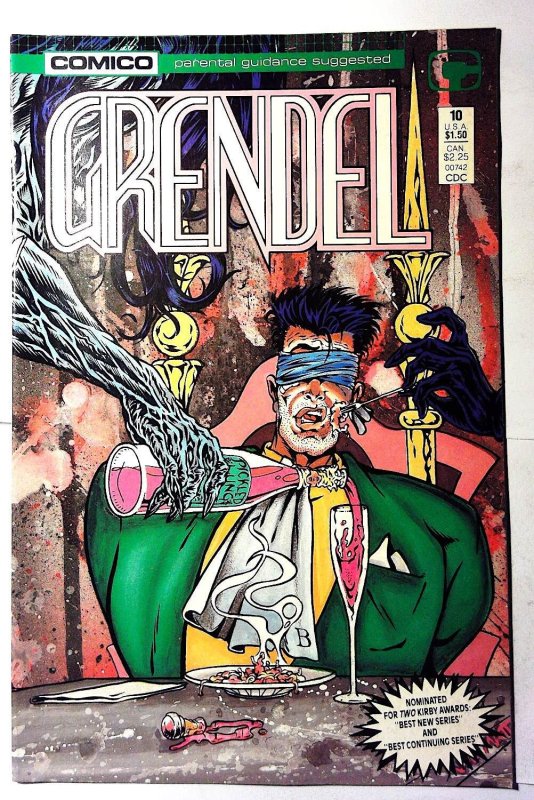 Grendel #10 (1987) Comico Comics 1st Print Comic Book
