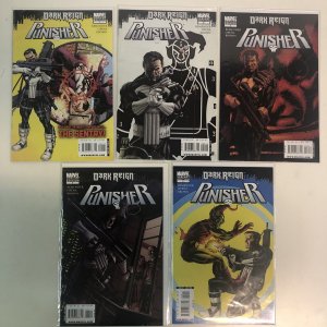 Dark Reign Punisher (2011) Set # 1-5 (VF/NM) Marvel Variant Edition