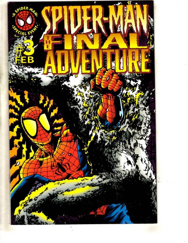 7 Spider-Man Marvel Comic Books Lost Years 1 2 3 + Final Adventure # 1 2 3 4 DB2