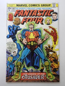 Fantastic Four #164 (1975) 1st Appearance of The Crusader! Sharp VF- Condition!