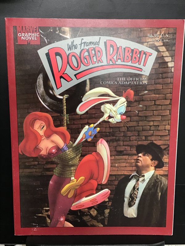 Marvel Graphic Novel Who Framed Roger Rabbit 1988 Jh Graphic 