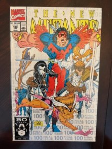 The New Mutants #100 Newsstand Edition (1991) - NM - 3rd Print