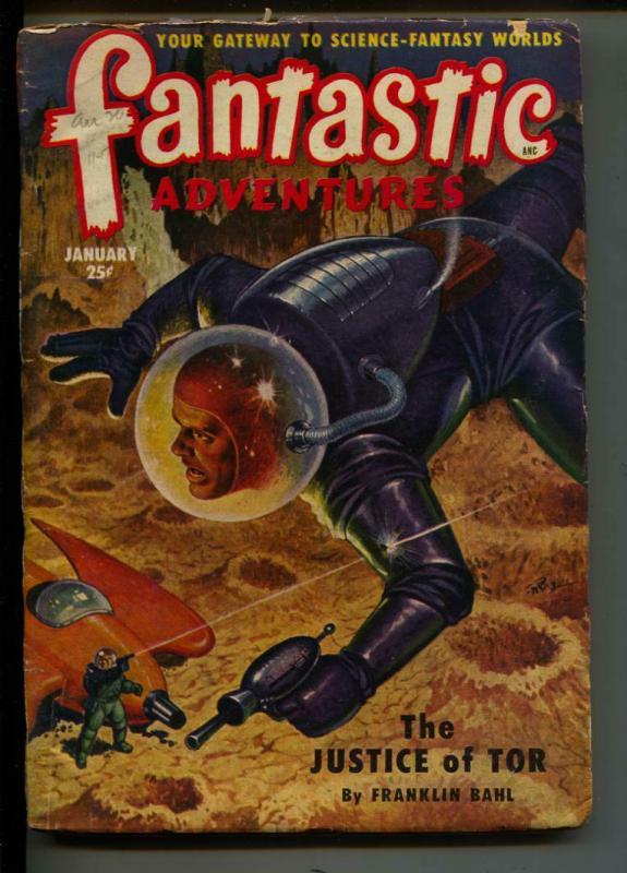 Fantastic Adventures-Pulp-2/1951-Franklin Bahl-Gilbert Grant