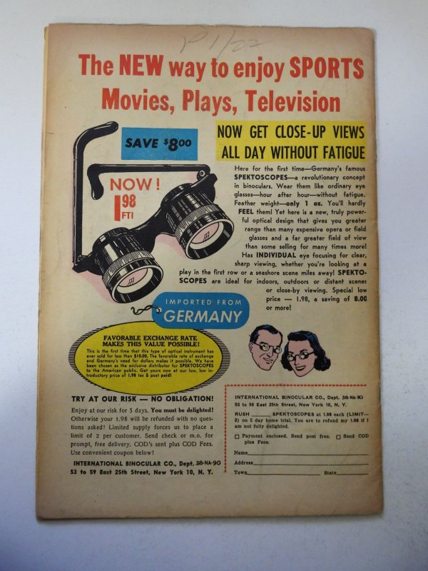 Tales from the Crypt #41 (1954) FR/GD Con 2/3 book length cumulative spine split