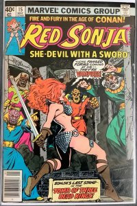 Red Sonja #15 (1979, Marvel) NM