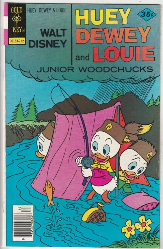 Huey Dewey and Louie Junior Woodchuks #47 (Dec-77) NM- High-Grade Huey Dewey ...