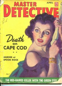 MASTER DETECTIVE -APRIL 1941-BARGAIN-SPICY-MURDER-RAPE-STRANGULATION- FR/G