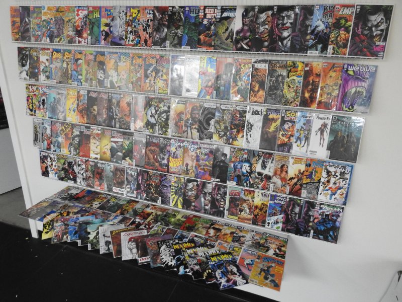 Huge Lot 160+ Comics W/ Batman, Hulk,  Scooby Doo+ Avg VF+ Condition!