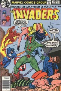 Invaders #39 FN ; Marvel | World War Two Superheroes