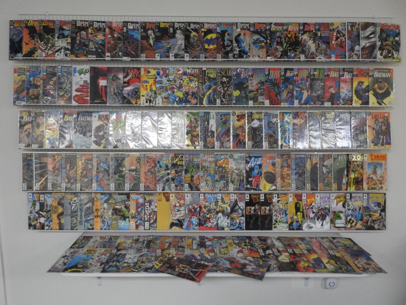 Huge Lot of 160+ Comics W/ Detective Comics, Batman, Showcase Avg. VF Condition!