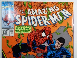 The Amazing Spider-Man #349 Newsstand Edition FN (1991)