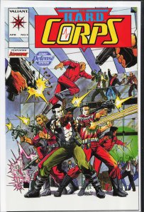 The H.A.R.D. Corps #5 Variant Cover (1993) Bloodshot