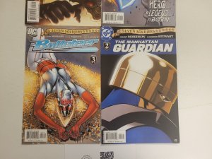 4 DC Comics #3 Bulleteer #1 Son of Vulcan #2 Guardian #2 Shining King 11 TJ27