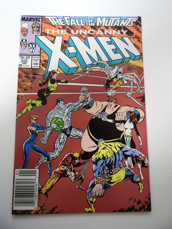 The Uncanny XMen 225 (1988) VF Condition Comic Books Copper Age