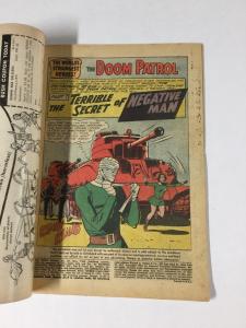 Doom Patrol 87 4.5 Vg+ Very Good Dc Comics Silver Age Tape On Spine