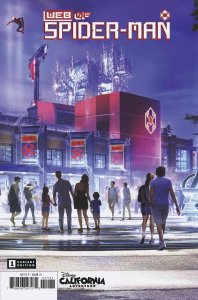 Web of Spider-Man #1 Disney Attracion Variant  Avengers Campus Marvel EB89