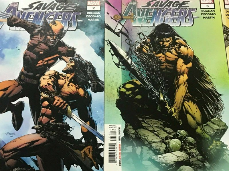 SAVAGE AVENGERS#2-14 VF/NM LOT (10 BOOKS) 2019 MARVEL COMICS 