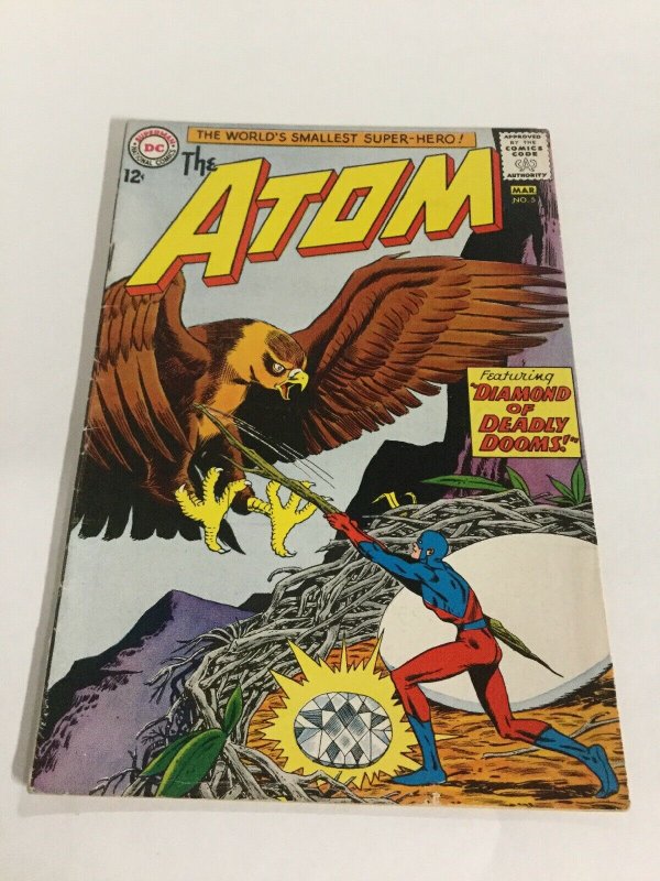 The Atom 5 Vf- Very Fine- 7.5 DC Comics Silver Age
