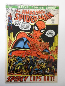 The Amazing Spider-Man #112 (1972) VG+ Condition moisture stain