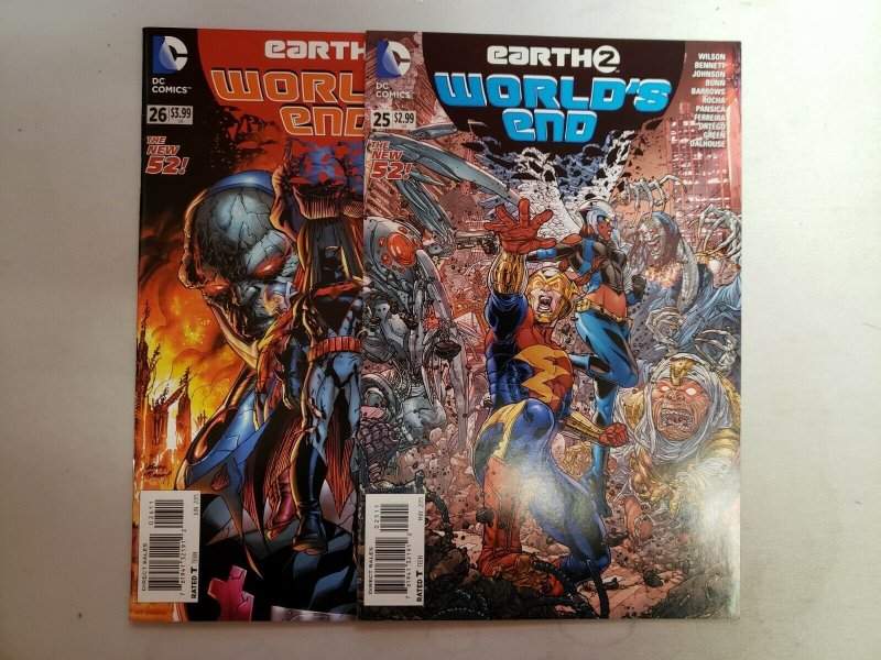 Earth 2 World's End (DC 2014) #1-26 COMPLETE RUN N52 