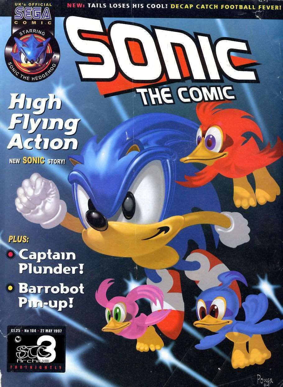  Sonic the Comic #54 FN ; Fleetway Quality comic book