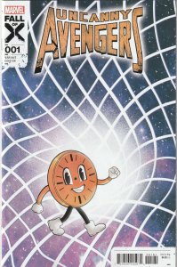 Uncanny Avengers # 1 Miss Minutes Variant Cover NM Marvel 2023 [R7]