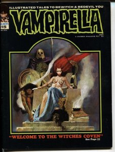 Vampirella #15--1972--Warren--horror--decapitation cover--magazine