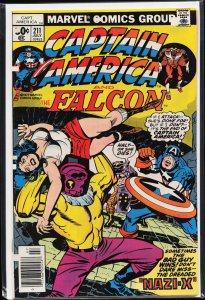 Captain America #211 (1977) Captain America and the Falcon