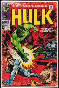 The Incredible Hulk #108 (1968) Hulk