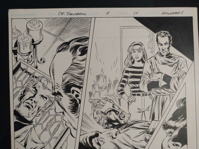 Original Art: Tom Grindberg & Bill Anderson - Dr. Tomorrow #7 page 10