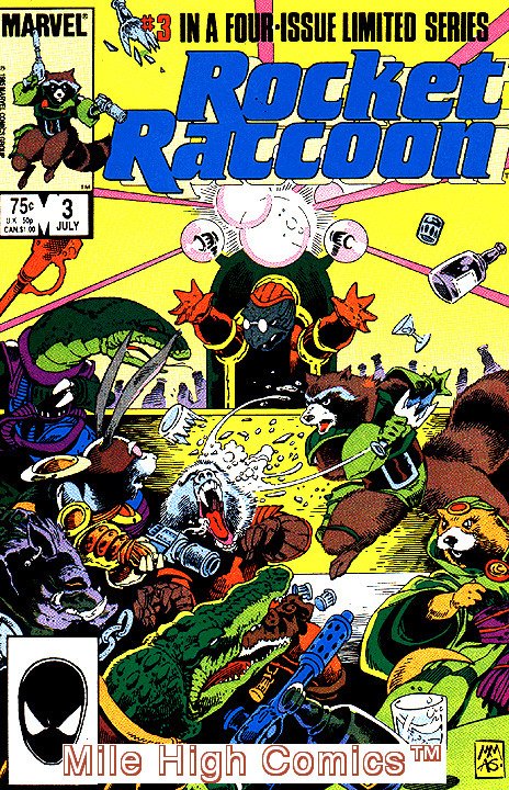 ROCKET RACCOON  (1985 Series)  (MARVEL) #3 Near Mint Comics Book