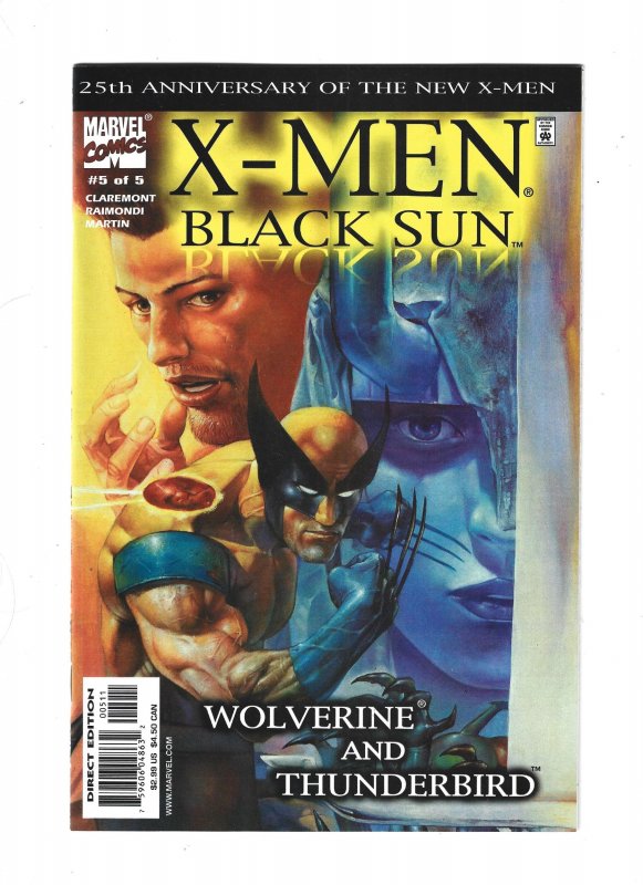 X-Men: Black Sun #1 through 5 (2000) Complete