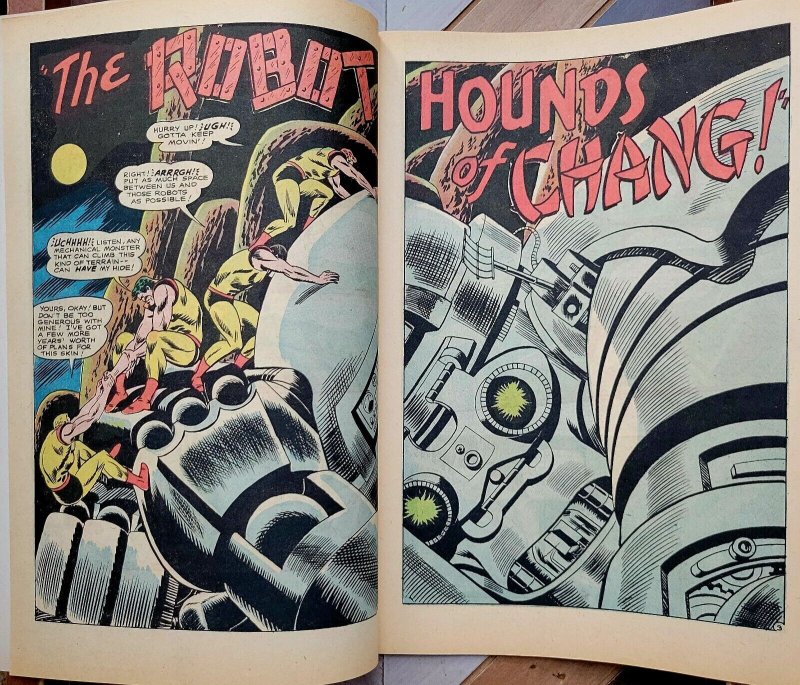 Challengers Of The Unknown #61 FN- (DC 1968) 12-cent fr ROBOT HOUNDS Bob Brown
