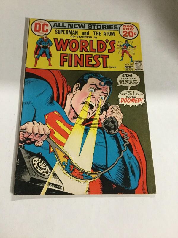 Worlds Finest 213 Vf- Very Fine- 7.5 DC Comics