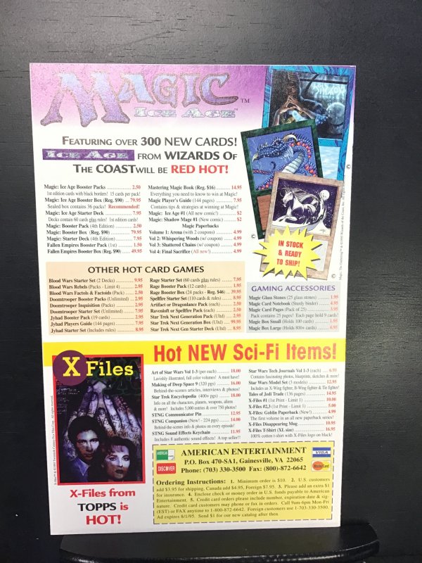 X-Files #4 (1995) nm