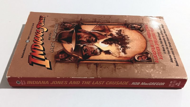 INDIANA JONES & THE LAST CRUSADE (2008) ROB MACGREGOR | PAPERBACK