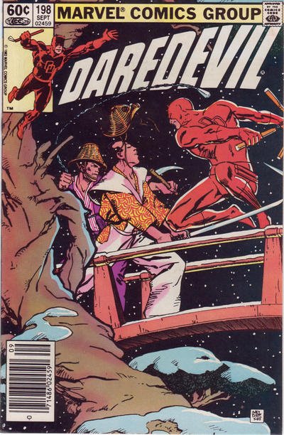 Daredevil #198 (Newsstand) VG ; Marvel | low grade comic September 1983 Denny O'