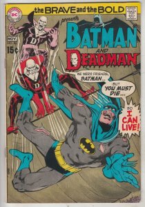 Brave and the Bold, The #86 (Nov-69) VF High-Grade Batman, Deadman