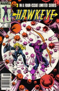 Hawkeye (1st Series) #3 (Newsstand) VG ; Marvel | low grade comic Limited Series