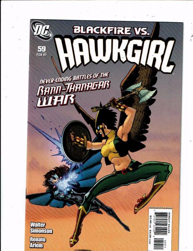 Lot Of 8 Hawkgirl DC Comic Books # 59 60 61 62 63 64 65 66 Hawkman Batman J212