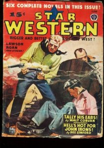 STAR WESTERN 1946 JUNE PULP ART LAWSON ESTATE COPY! VG/FN