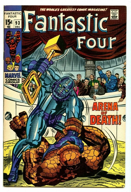 Fantastic Four 93 Dec 1969 VG/FI (5.0)